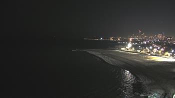 Weather camera view of Edgewater Beach.