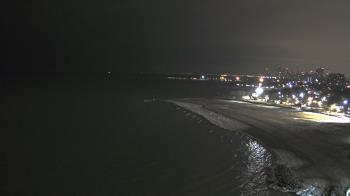 Weather camera view of Edgewater Beach.
