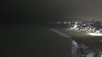 Weather camera view of Edgewater Beach.