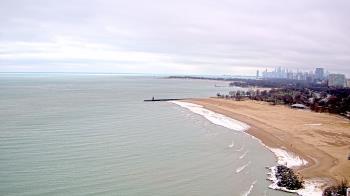 Weather camera view of Edgewater Beach.