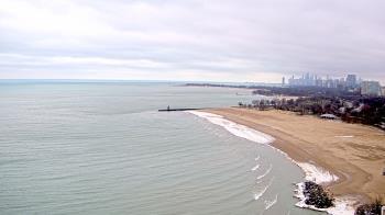 Weather camera view of Edgewater Beach.