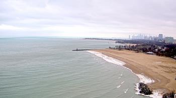 Weather camera view of Edgewater Beach.