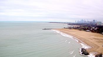 Weather camera view of Edgewater Beach.