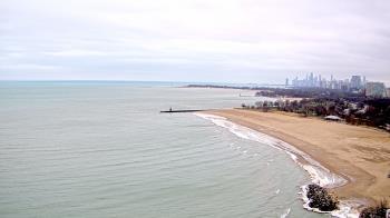 Weather camera view of Edgewater Beach.
