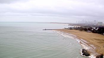 Weather camera view of Edgewater Beach.