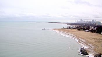 Weather camera view of Edgewater Beach.