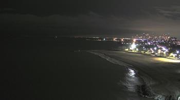 Weather camera view of Edgewater Beach.
