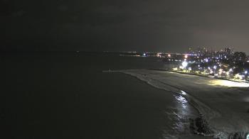Weather camera view of Edgewater Beach.