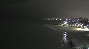 Weather camera view of Edgewater Beach.