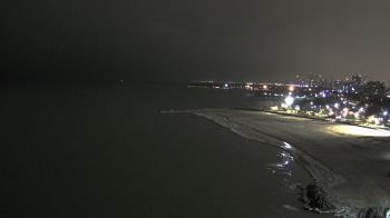 Weather camera view of Edgewater Beach.