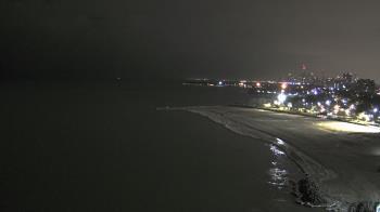 Weather camera view of Edgewater Beach.