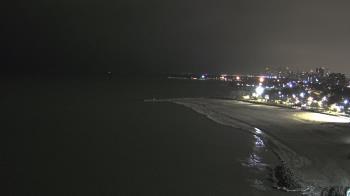 Weather camera view of Edgewater Beach.