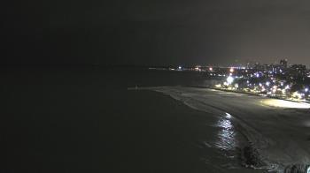 Weather camera view of Edgewater Beach.