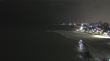 Weather camera view of Edgewater Beach.