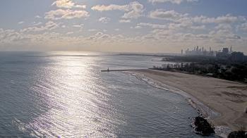 Weather camera view of Edgewater Beach.