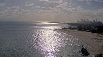 Weather camera view of Edgewater Beach.