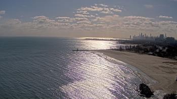 Weather camera view of Edgewater Beach.