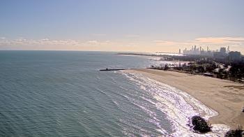 Weather camera view of Edgewater Beach.