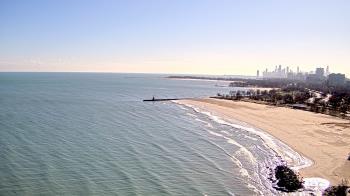 Weather camera view of Edgewater Beach.