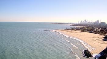 Weather camera view of Edgewater Beach.