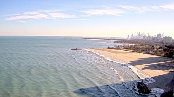 Weather camera view of Edgewater Beach.