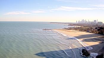 Weather camera view of Edgewater Beach.