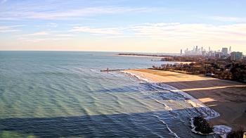 Weather camera view of Edgewater Beach.