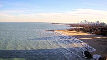 Weather camera view of Edgewater Beach.