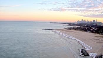 Weather camera view of Edgewater Beach.