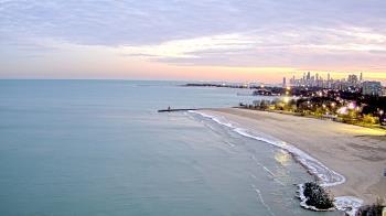 Weather camera view of Edgewater Beach.