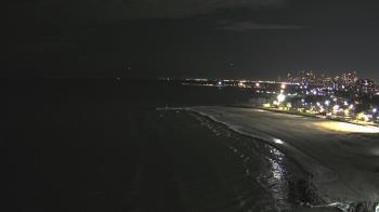 Weather camera view of Edgewater Beach.