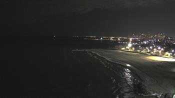 Weather camera view of Edgewater Beach.