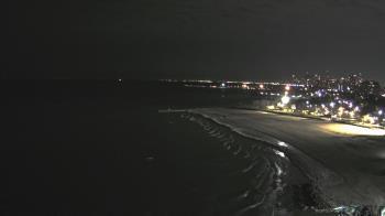 Weather camera view of Edgewater Beach.