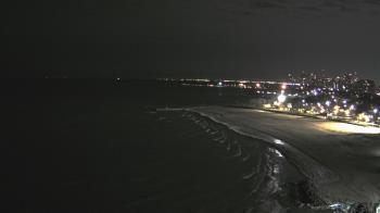 Weather camera view of Edgewater Beach.
