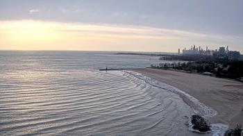 Weather camera view of Edgewater Beach.