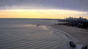 Weather camera view of Edgewater Beach.
