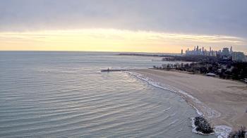 Weather camera view of Edgewater Beach.