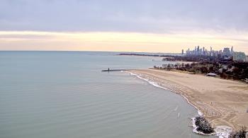 Weather camera view of Edgewater Beach.