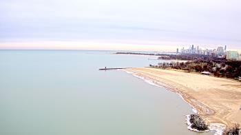Weather camera view of Edgewater Beach.