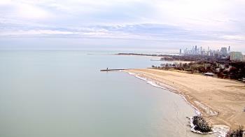 Weather camera view of Edgewater Beach.