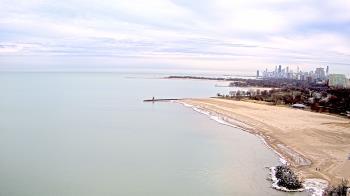 Weather camera view of Edgewater Beach.