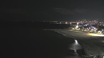 Weather camera view of Edgewater Beach.