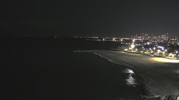 Weather camera view of Edgewater Beach.
