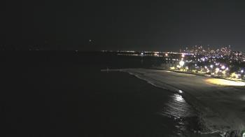 Weather camera view of Edgewater Beach.