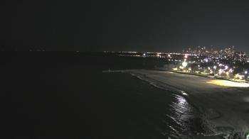 Weather camera view of Edgewater Beach.