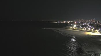 Weather camera view of Edgewater Beach.