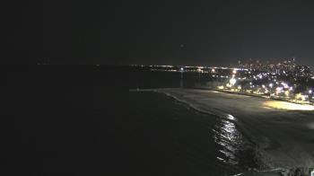 Weather camera view of Edgewater Beach.