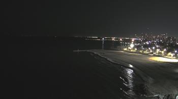 Weather camera view of Edgewater Beach.