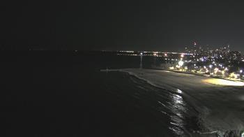 Weather camera view of Edgewater Beach.