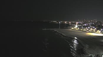 Weather camera view of Edgewater Beach.